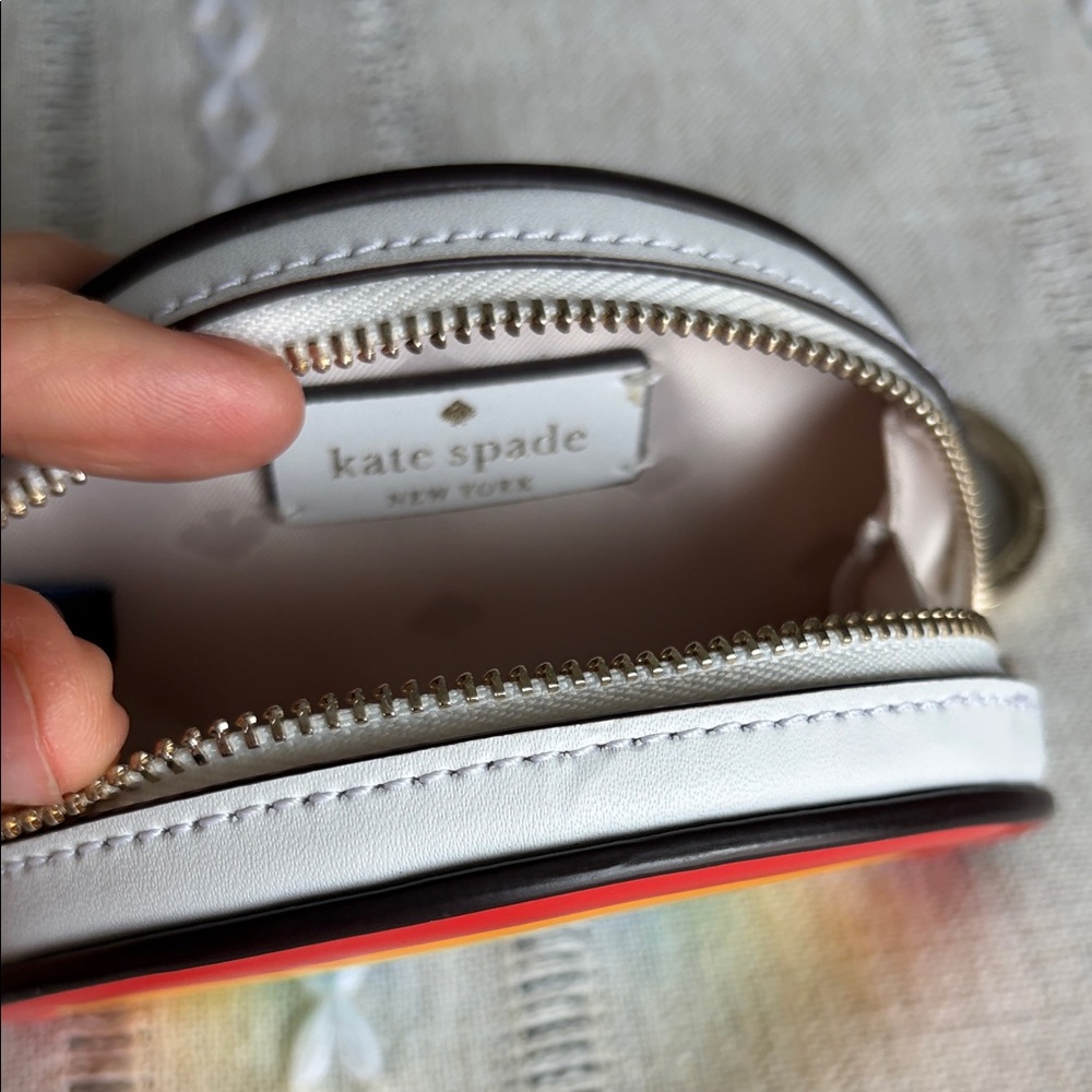 NWOT Kate Spade New York Pride Rainbow coin purse - Picture 7 of 10